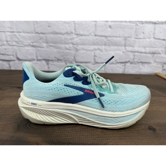 Brooks Ghost 17 Women's Running Shoes Light Blue Size 8 Athletic Outdoors - Picture 7 of 12